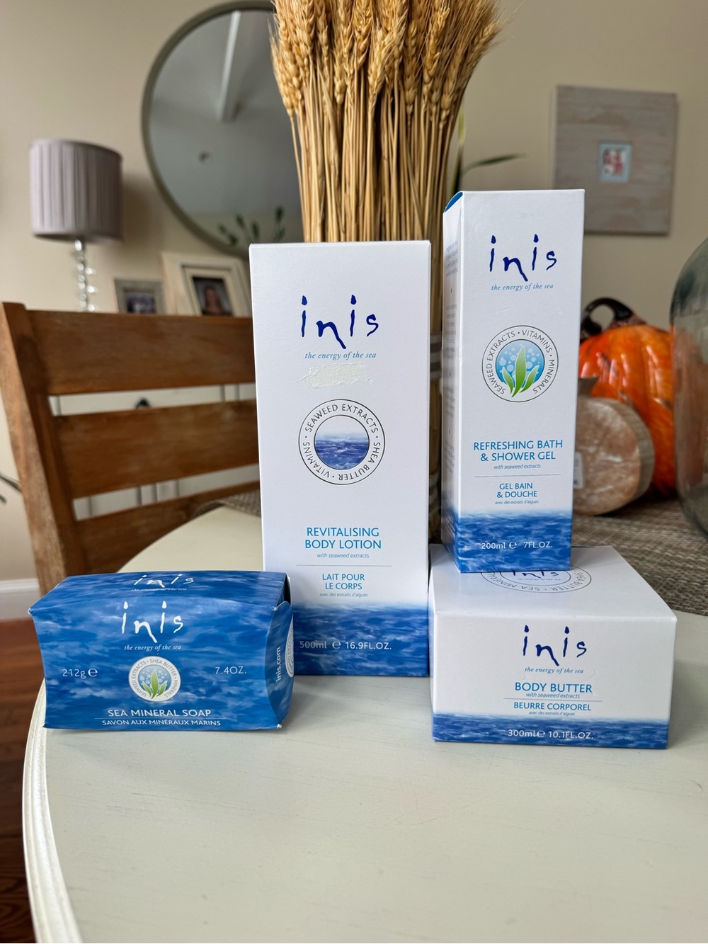 Inis Blue Revitalising Bath & Body Set